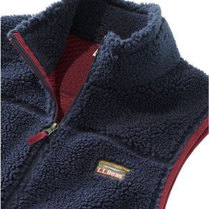 LL Bean Men's Mountain Pile Fleece Vest